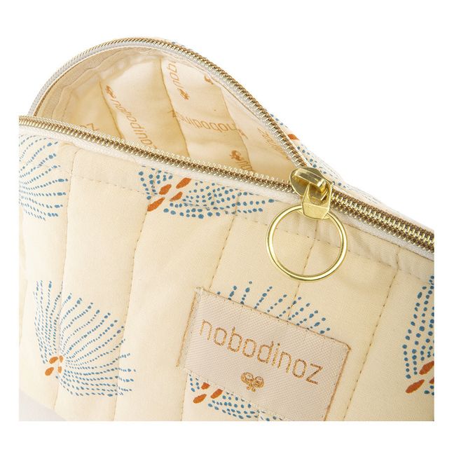Trousse da bagno Holiday Gatsby in cotone bio | Crema