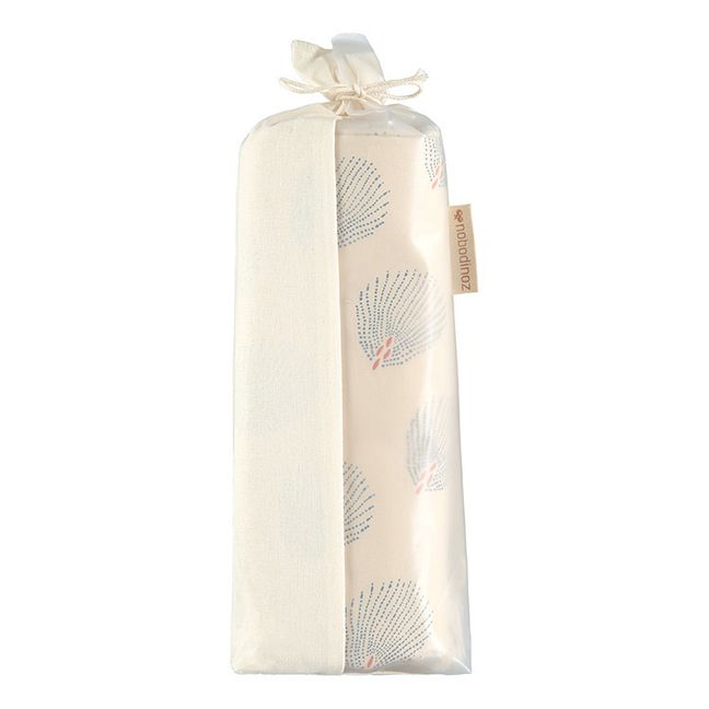 Juego de ropa de cama de algodón orgánico Himalaya Gatsby | Crema