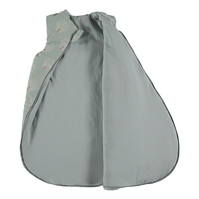 Saco para bebé de algodón orgánico Cocoon Gatsby | Verde agua