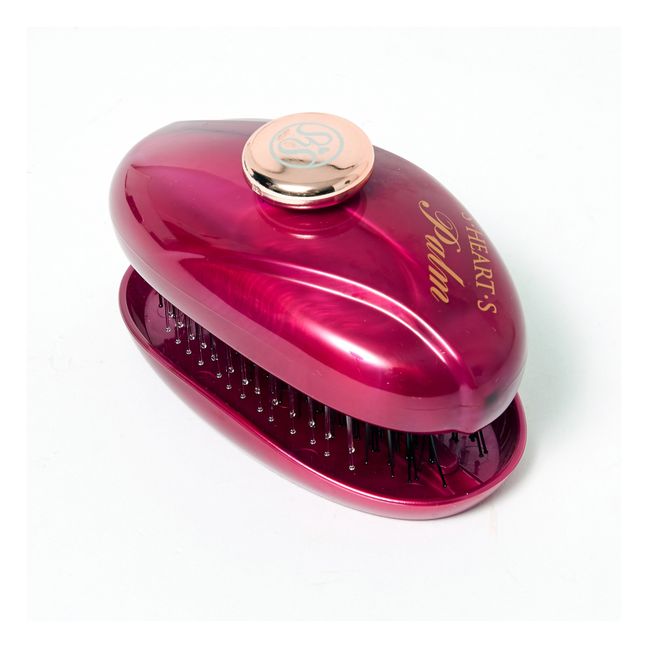Brosse Palm brush pour gommage du cuir chevelu | Rose