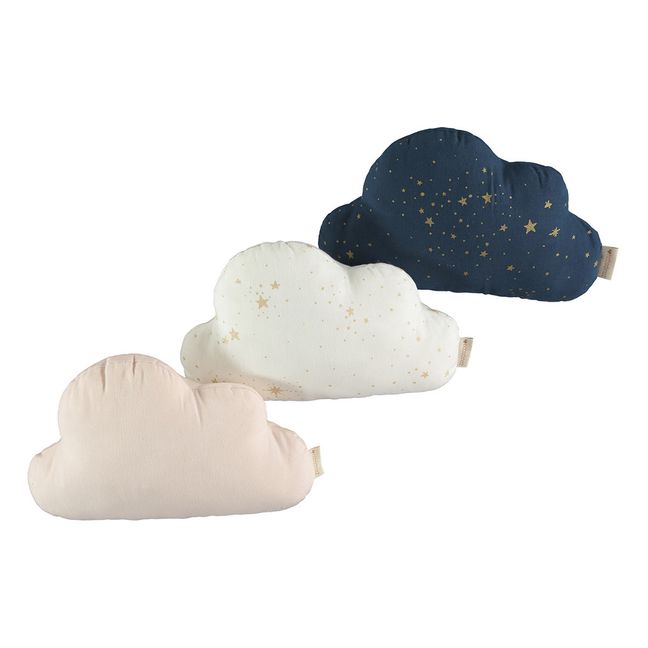Kissen Wolke Stella aus Bio-Baumwolle | Weiß