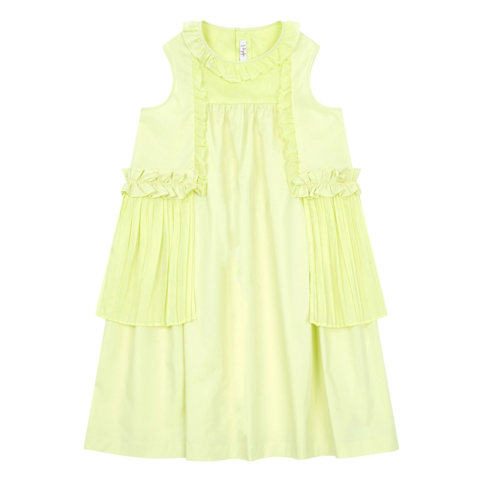 Il Gufo - Robe Structurée - Fille - Jaune