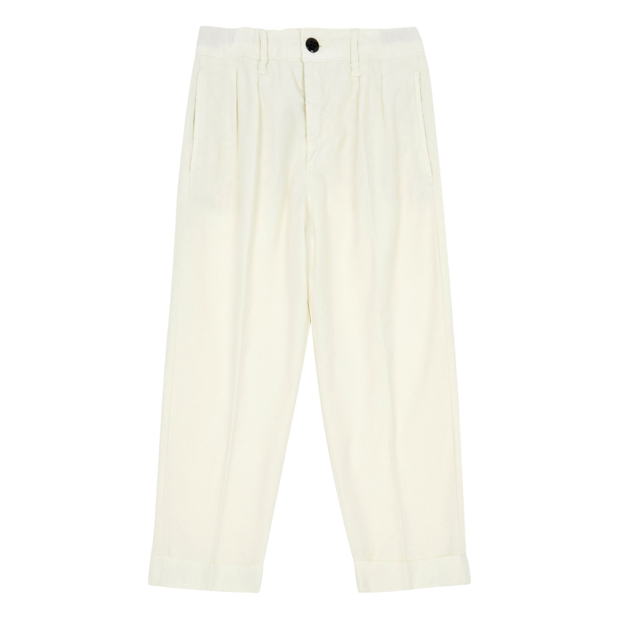 Bellerose - Pantalon Peaces - Fille - Blanc