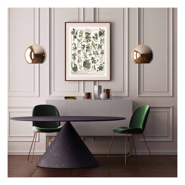 Tavola "I tesori della biblioteca nazionale": Alberi 60x80cm 
