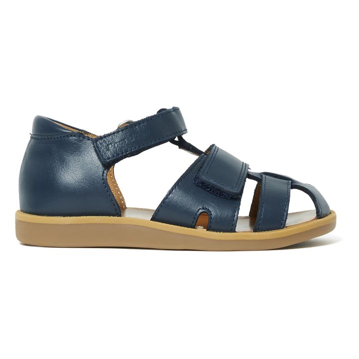 Poppy Boyes strappy sandals Navy blue- Product image n°0
