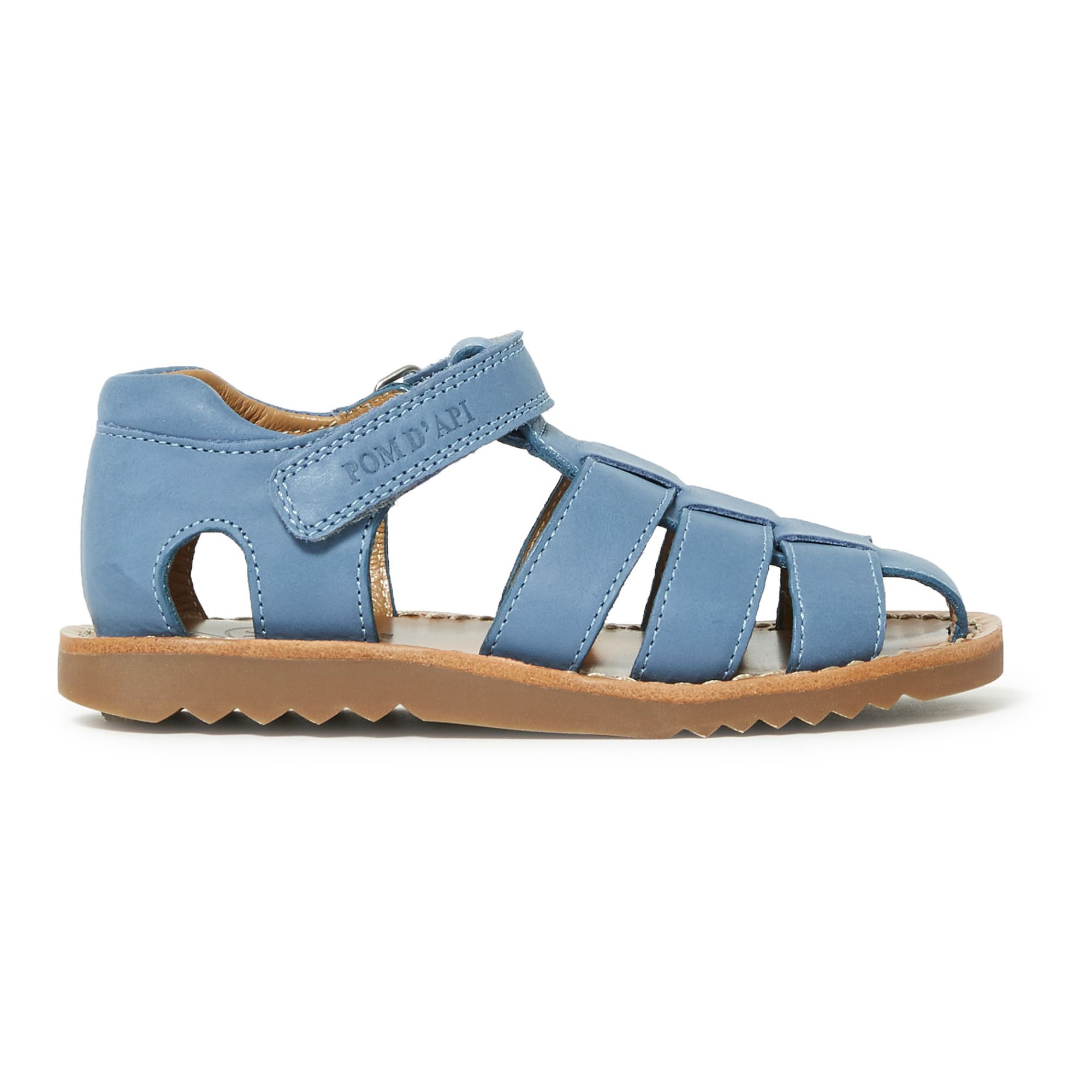Pom d'Api - Sandales Waff Papy - Garçon - Denim