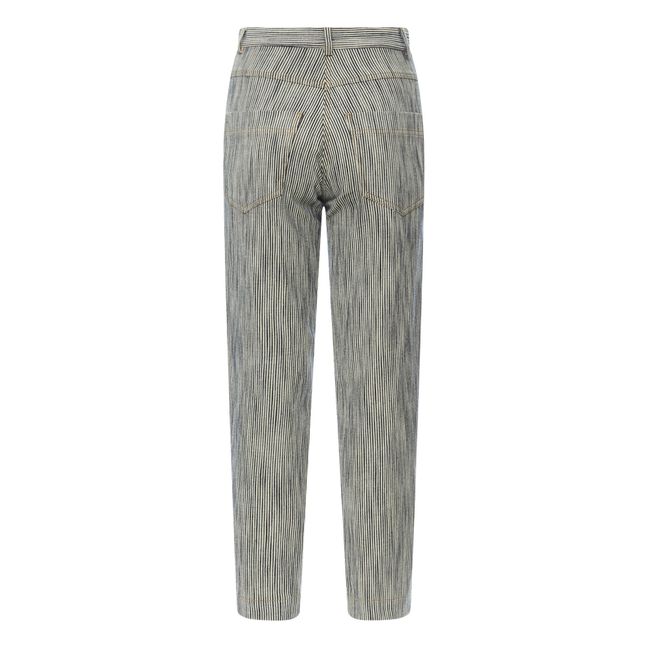 Pantalón Rayas Hadley | Azul Marino