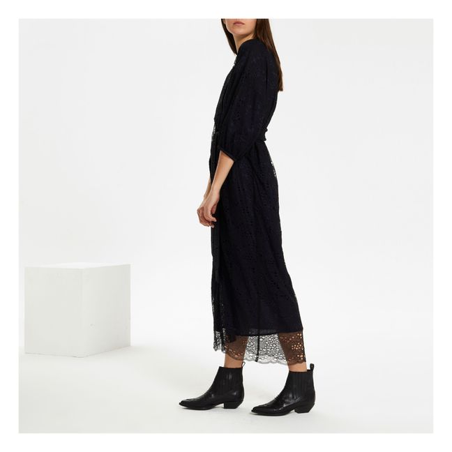 Vestito in pizzo Debbie | Nero