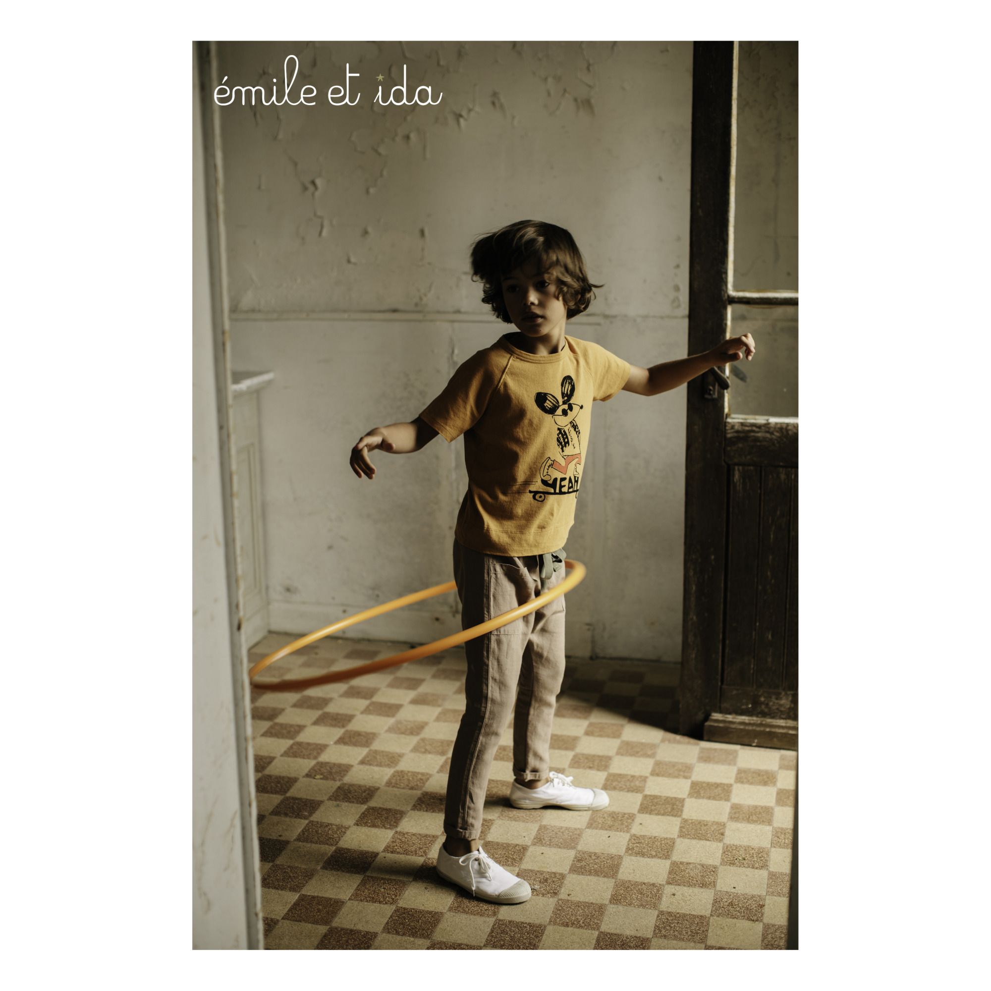 t shirt ocre