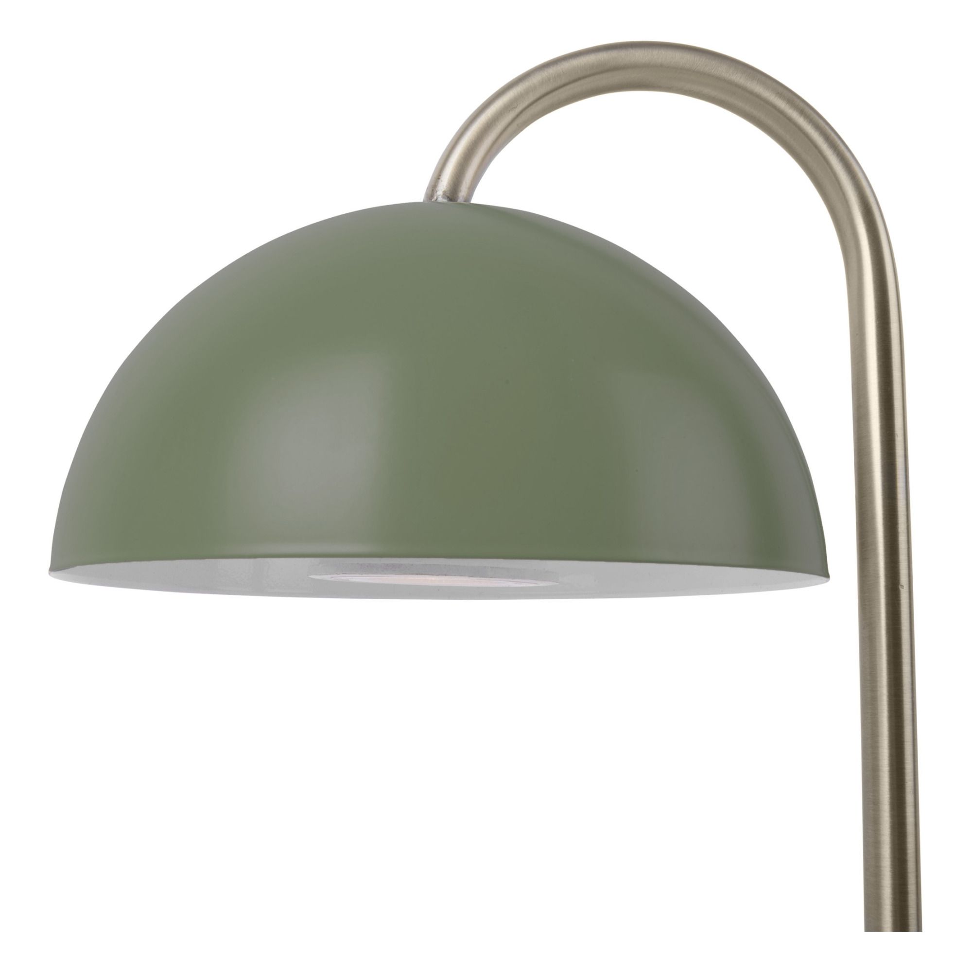 Lámpara de mesa Dome en metal Verde- Imagen del producto n°1