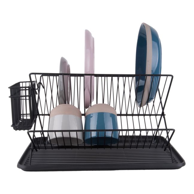 Metal Dish Rack | Black