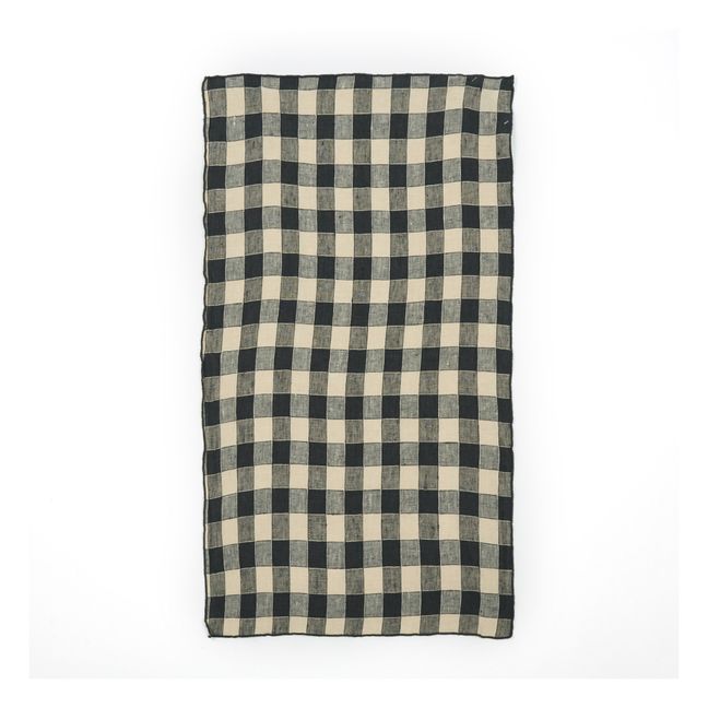 Paño de cocina de tela vintage Bourdon | Fusain