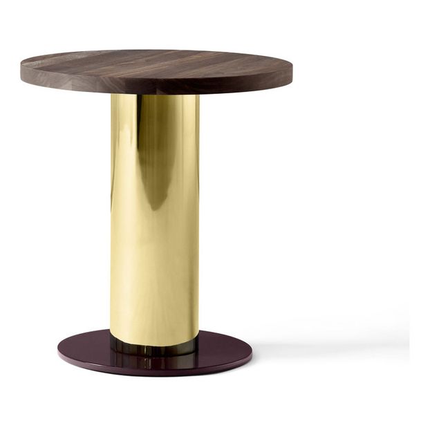 Mezcla Jh19 Walnut Side Table Jaime Hayon 2018 Walnut