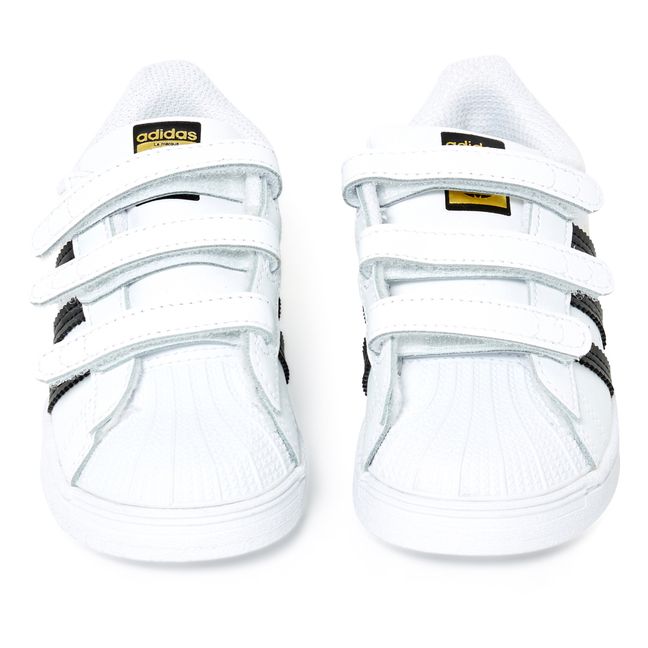Sneakers 3 Scratchs Superstar Bianco