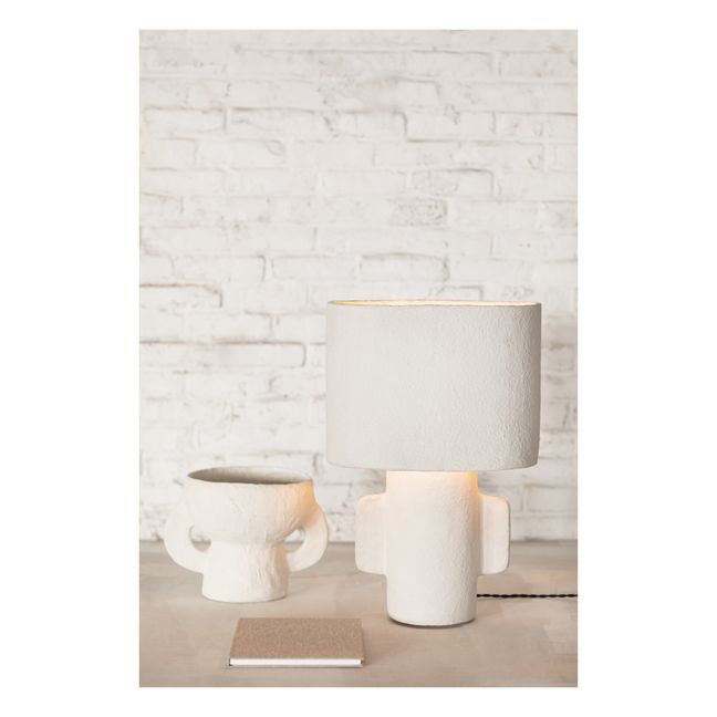 Lampe de table earth | Blanc