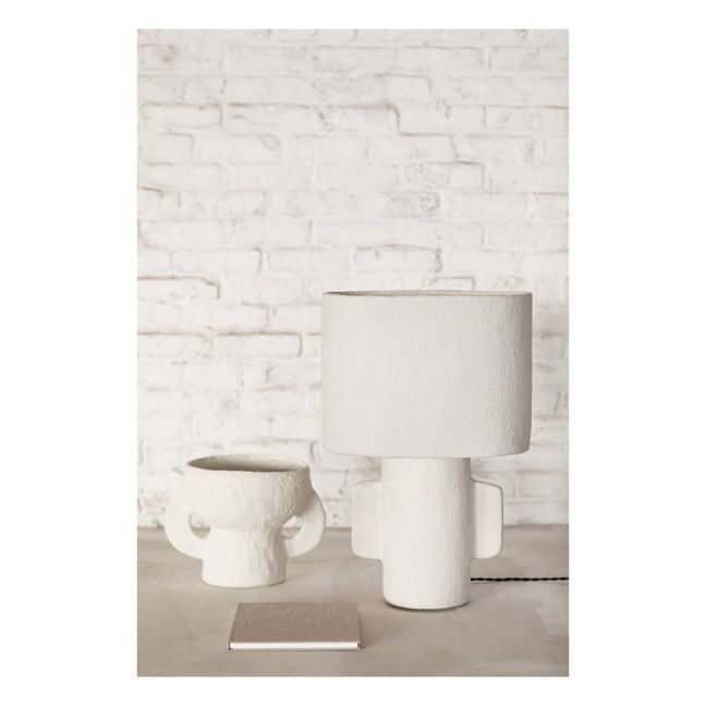 Lampe de table earth | Blanc