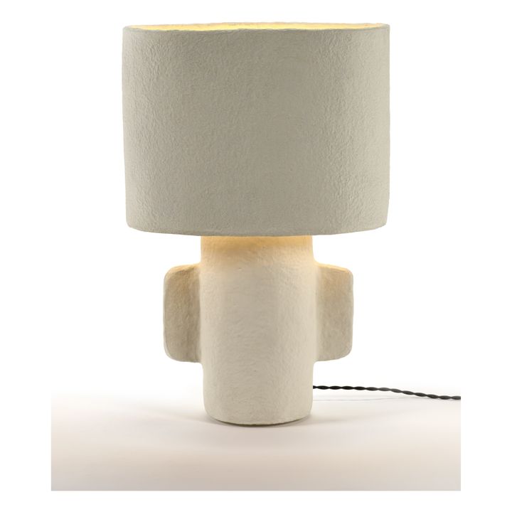 Earthy table lamp | White- Product image n°7