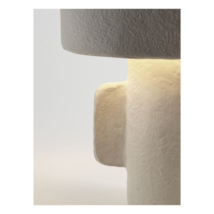 Earthy table lamp | White- Product image n°11