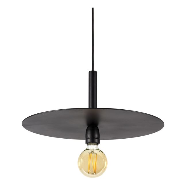 Lampadario in metallo  | Nero