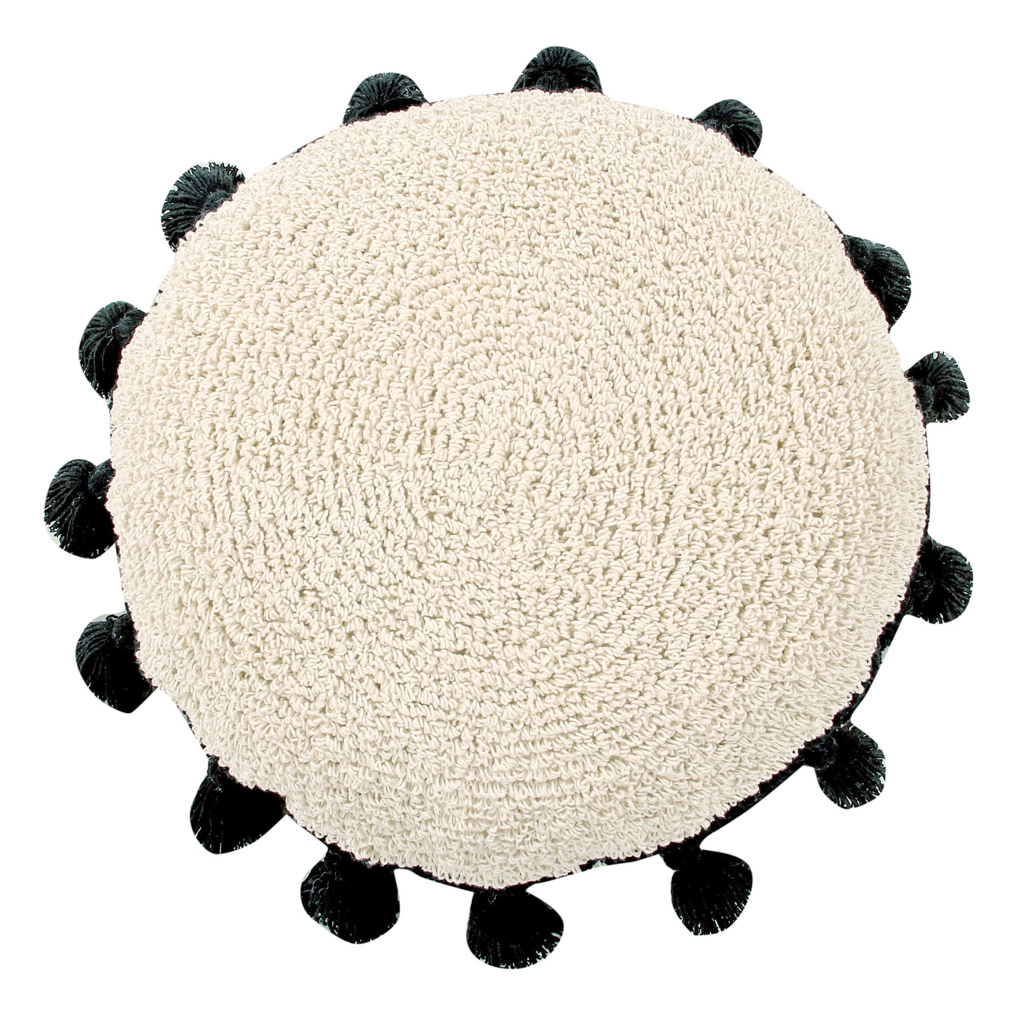 Lorena Canals - Coussin de sol circle - Naturel
