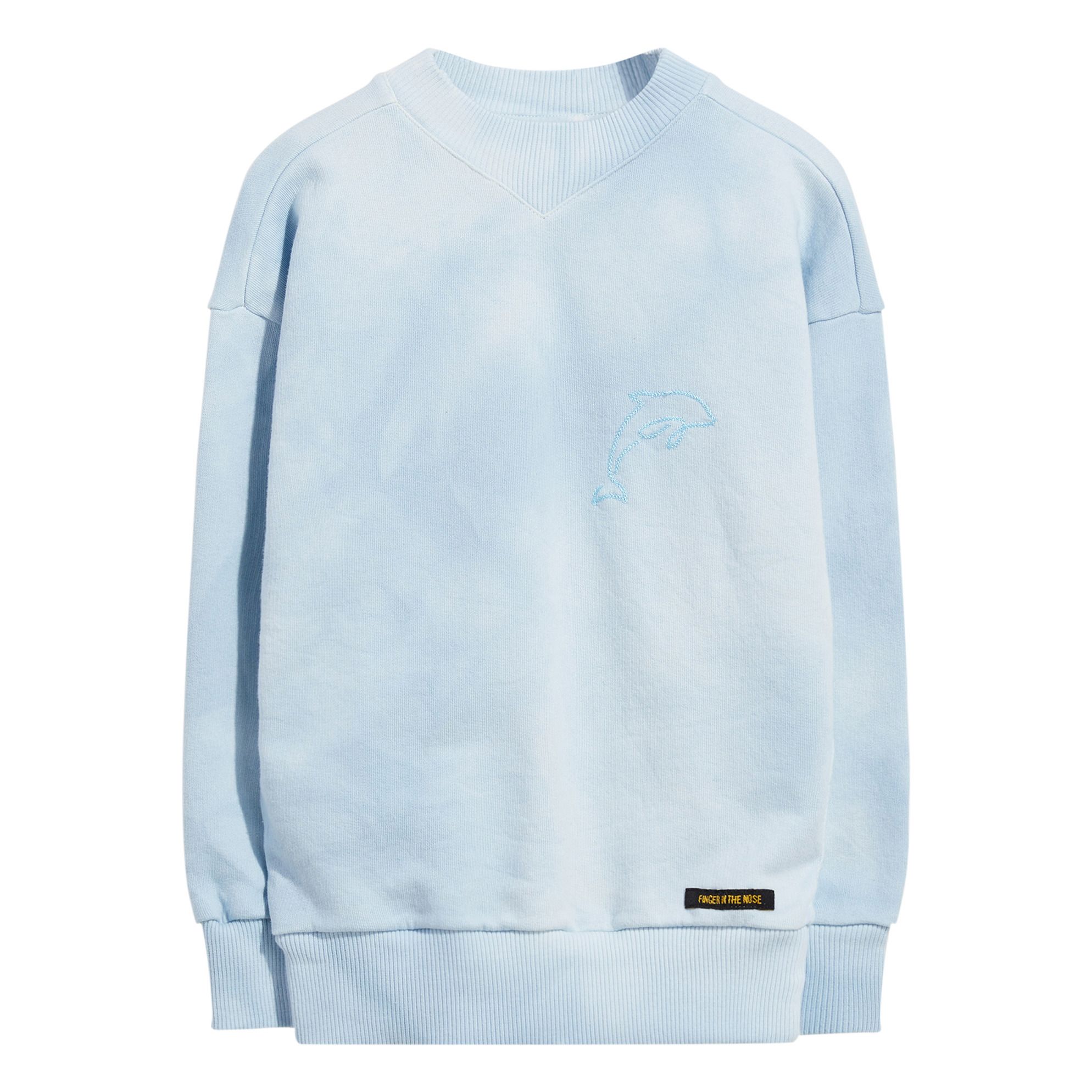 tie dye sweatshirt blue