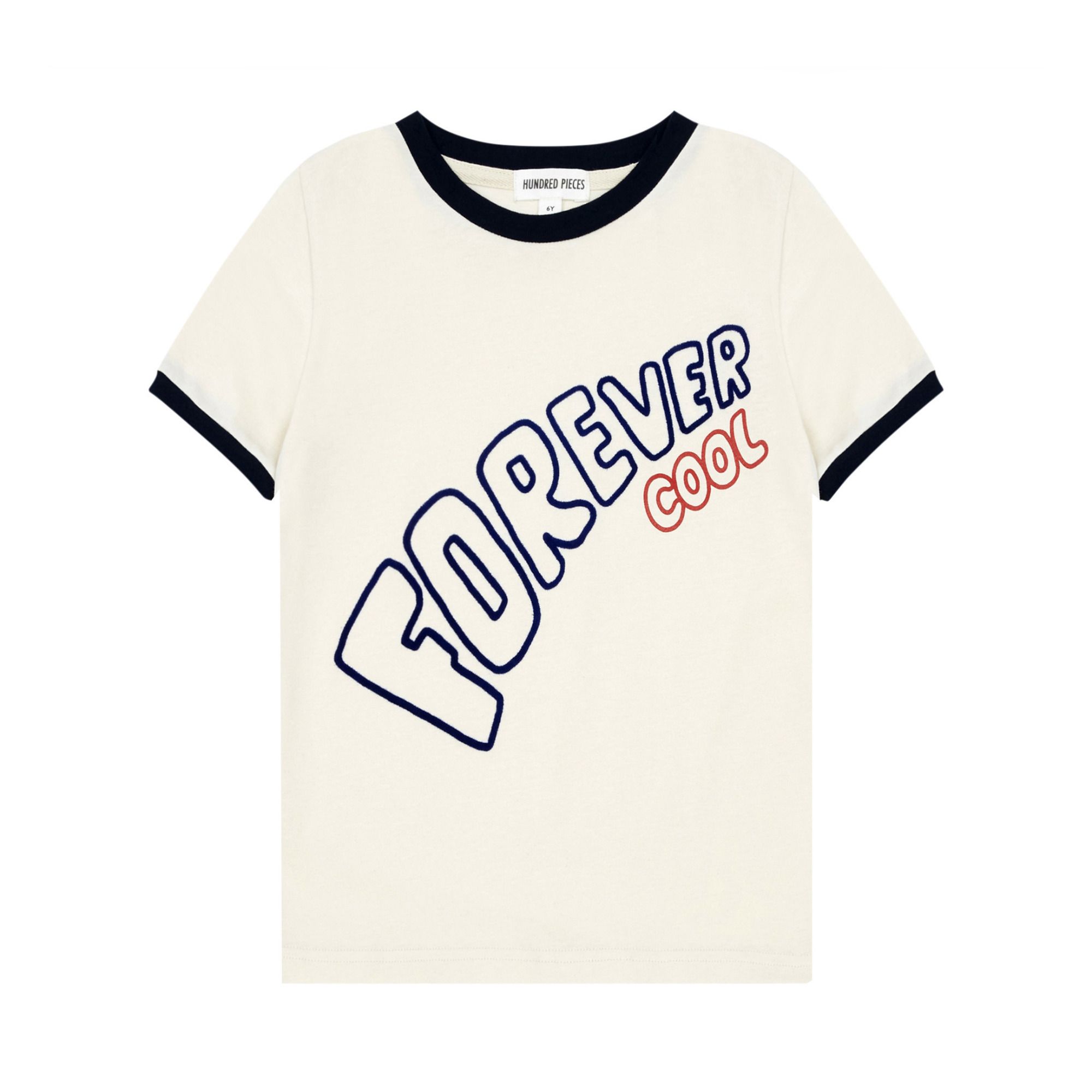 Hundred Pieces - T-Shirt Forever Cool - Garçon - Mastic