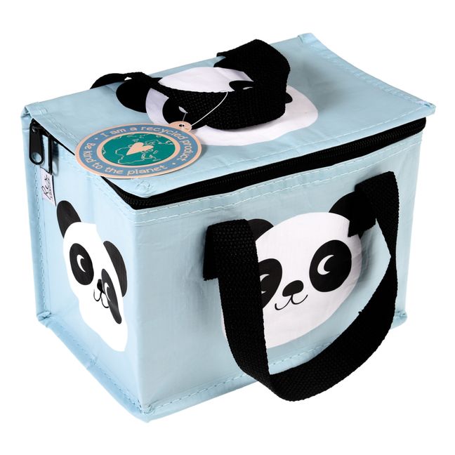 Lunchtasche Isotherme Miko der Panda Hellblau