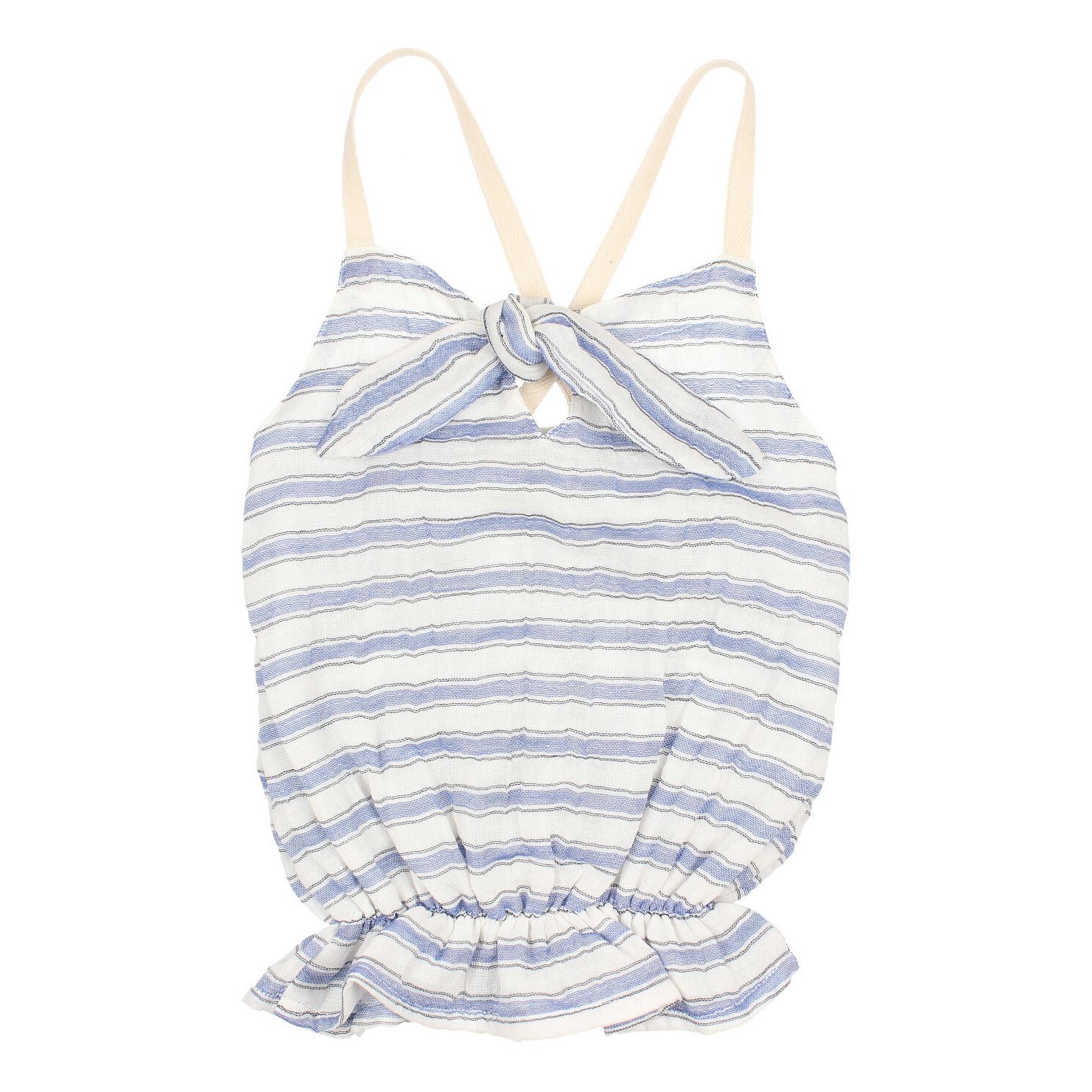 Buho - Top Ibiza - Fille - Bleu