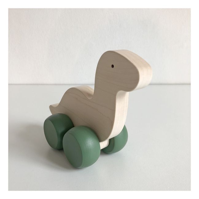 Dinosaurio de madera para pasear