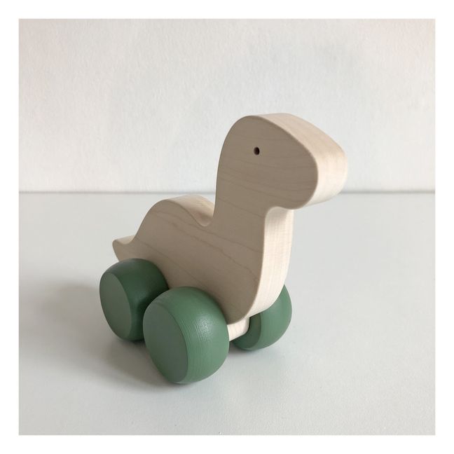 Wooden Dino Push Toy