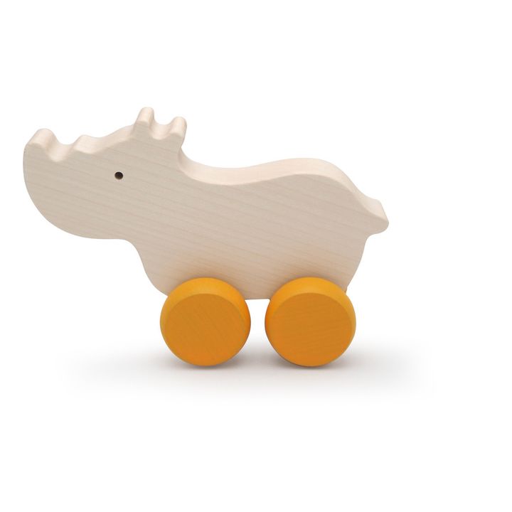 Rinoceronte trainabile in legno- Immagine del prodotto n°0