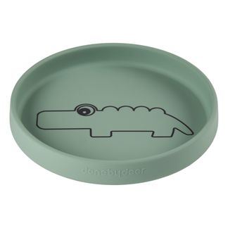 Done by deer Plato Cocodrilo en silicona-product