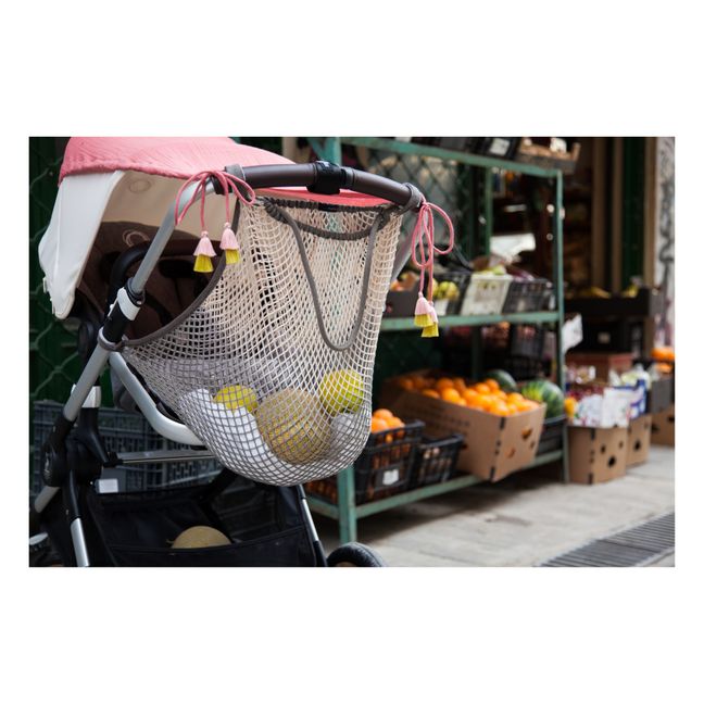 Bolso de malla para Cochecito  | Verde Kaki