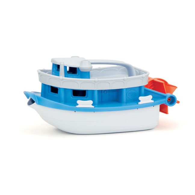 Paddle Wheel Boat for the Bath White