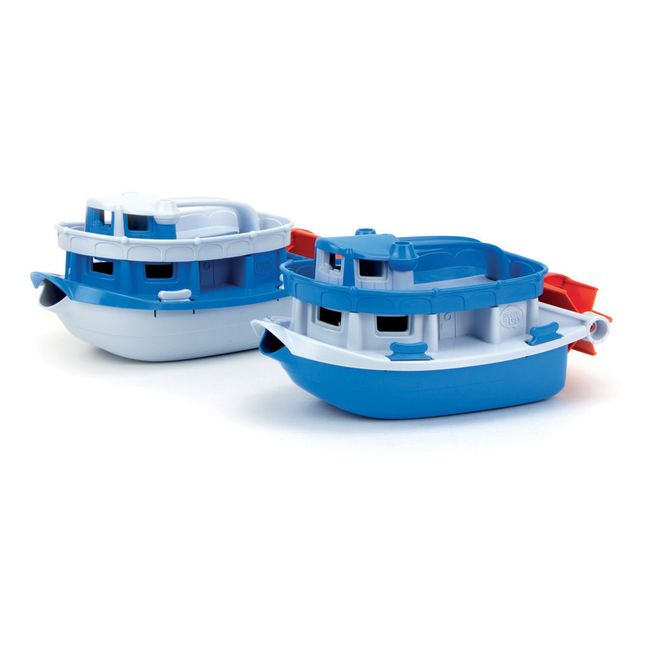 Paddle Wheel Boat for the Bath White