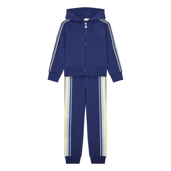 Moncler Enfant - Doudoune bleue Aubert Ado garçon