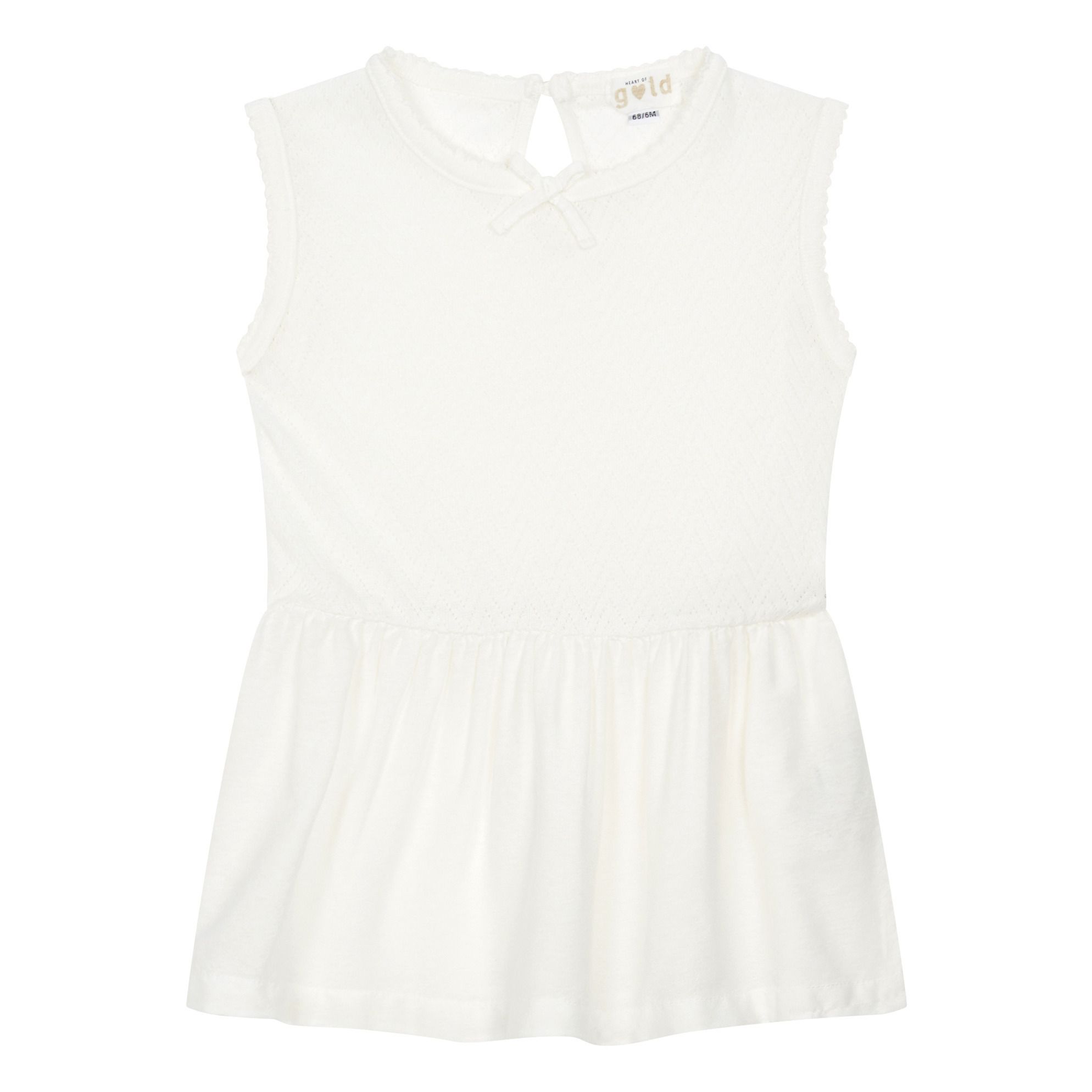 Heart of Gold - Robe Kamie - Fille - Blanc