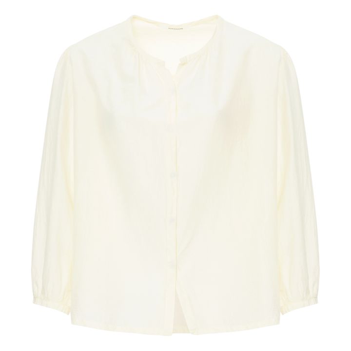 Pomandère - Lightweight silk blouse - Ecru | Smallable