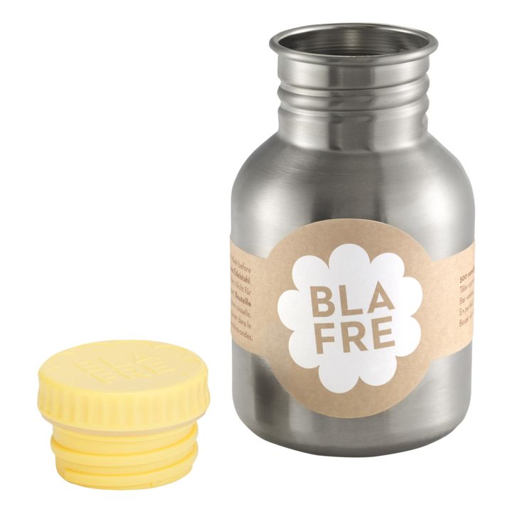 Stainless Steel Water Bottle 300ml | Pale yellow- Product image n°2
