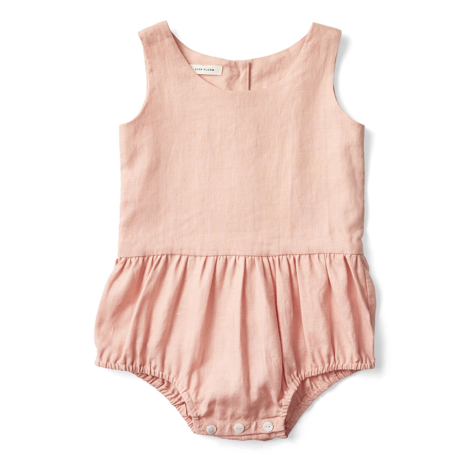 Soor Ploom - Barboteuse Lois en Lin - Fille - Melon