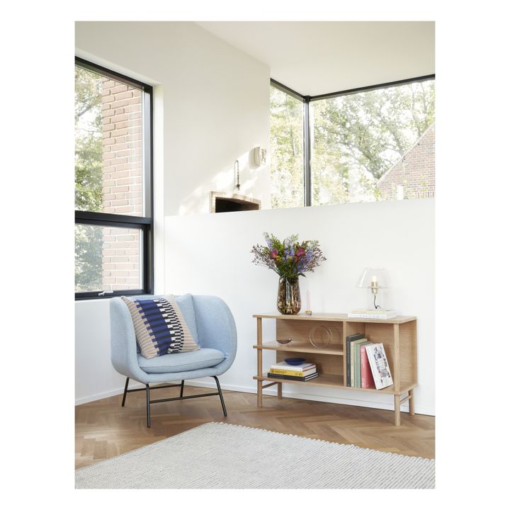 Large Glass Vase | Brown- Product image n°1