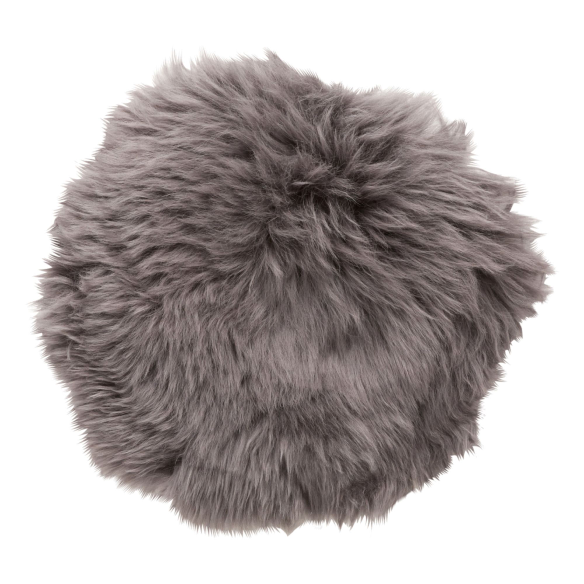 Sheepskin Cushion | Grey- Product image n°0