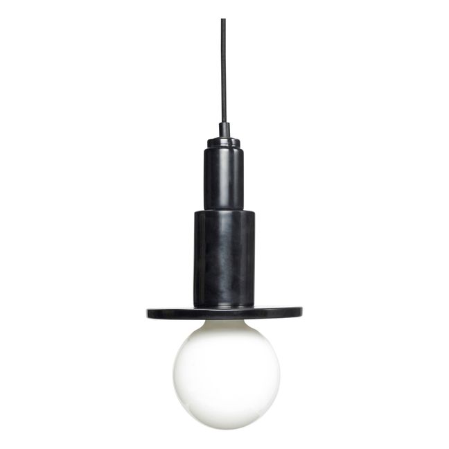 Lampadario in marmo | Nero