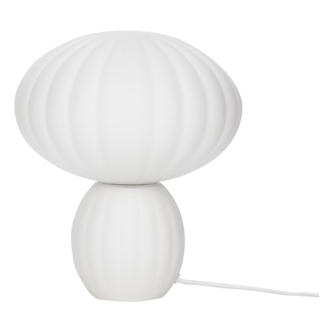 Opaline Glass Table Lamp White