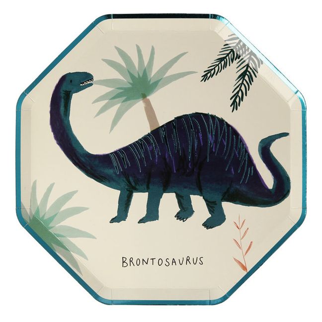 Piatti di carta Dinosauri - 8 pz.