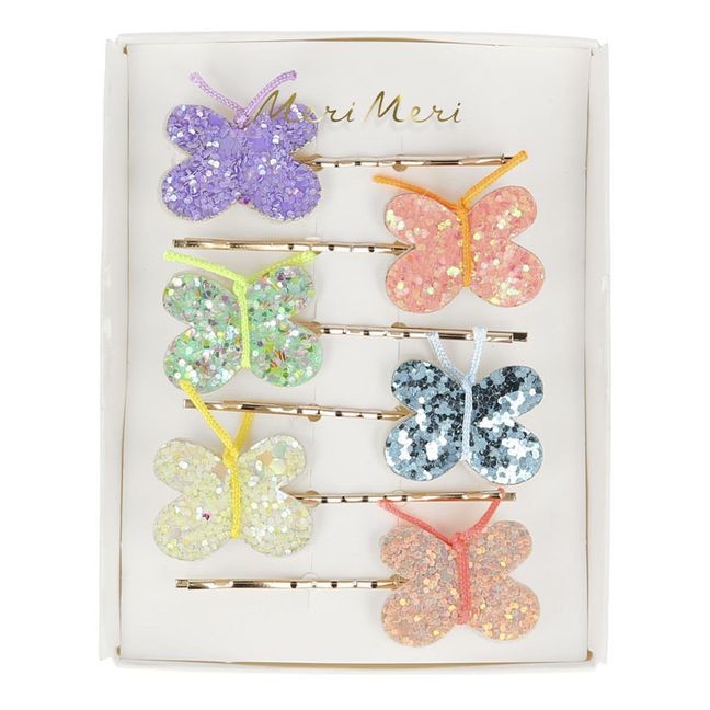 Butterfly Barrettes - Set of 6