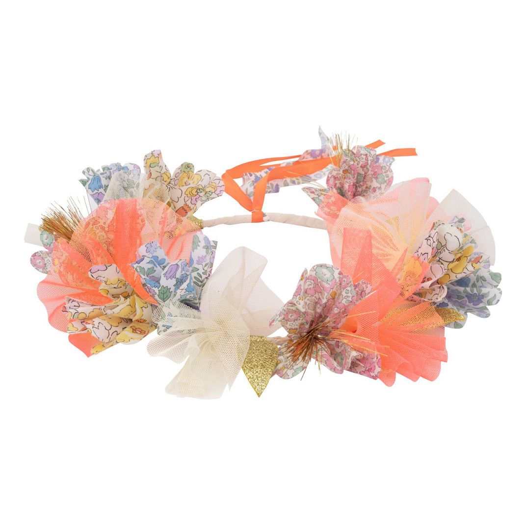 Meri Meri - Couronne de fleurs Liberty - Multicolore