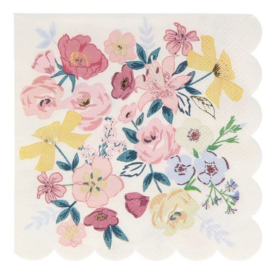 English Garden Paper Napkins - Set of 16- Product image n°2