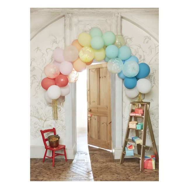 Ballons Regenbogen - 40er-Set