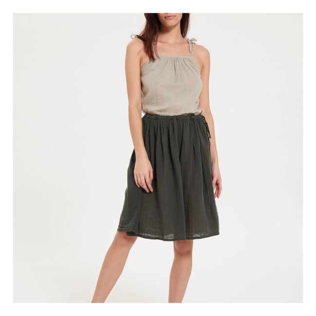 Top Mia - Colección Mujer  | Gris Claro